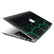 Skin Decals Wrap for MacBook Pro Retina 13" - Metal Grid Futuristic Panel