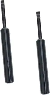 [SAFIGLE] Professional Watch Tool Set 2 Pcs Watch Case Back Cover Opener Black Handle for Easy Opening and Battery Changing