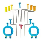 12 Pcs Dental Film Positioning & Digital Phosphor Plate Positioner System Holder