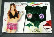 2018 Benchwarmer SARAH STAGE Hot For Teacher EXTRA CREDIT GEMS Green/3 PLAYBOY
