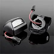 DEMULAX 2Pcs 12v 6000k, for Cadillac, Escalade ESV 2003-2006 Escalade EXT 02-2013 LIGHT Car Number License Plate Lights Lamp Auto Luces New Car Number Plate Light