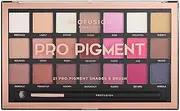 21 Shade Eyeshadow Palette Collection & Brush, Pro Pigments