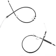 Car Repa Car Styling 2PCS Rear Brake Handbrake Pull Lines MB520882 MB520883 for Mitsubishi Pajero Montero Shogun V31 V32 V33 4WD Spare partsir