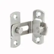 Latch Door Bolt Cabinet Drawer 3 Inch 90 Degree Buckle Hasp Stainless Steel