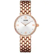 G-1235G Elegant Design Fashionable Ladies Wristwatch Steel Band Quartz Watch 01