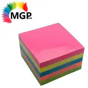 54 Blumax Sticky Notes pad, page maker bookmaker, Mixed 500 Sheets /Pk-76x76mm