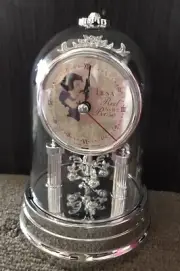 Disney Snow White - Spinning Pendulum Clock - Limited Edition Silver - BNIB