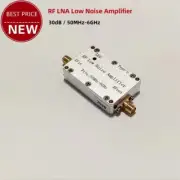 50MHz-6GHz RF LNA Low Noise Amplifier 30dB Small Signal Receiving Amplifier tp1