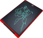 Daseeme 12 Inch LCD Writing Tablet Electronic Digital Drawing d Erasable Writing Pad Single Color Screen One-Click Erase with Lock Button for Children Adults Home Office School