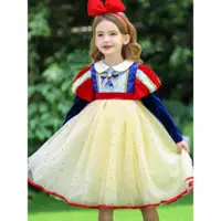 在飛比找ETMall東森購物網優惠-秋冬萬圣節兒童服裝白雪公主裙