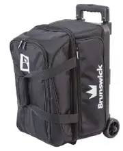 Brunswick Blitz 2 Ball Roller Bowling Bag Color Black