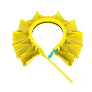Baby Silicone Shower Cap Bathing Hat, Adjustable Shower Cap for Kids(2pcs)