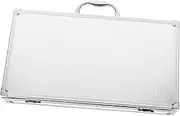 [WESIEVYA] Sturdy Aluminum Tool Storage Case Portable Hard Shell Carrying Case Reinforced Corners for Men