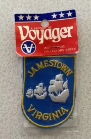 Vintage NOS Jamestown Virginia Patch By Voyager