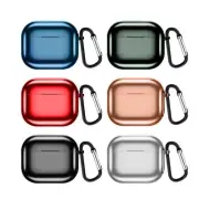 Electroplating TPU Protective Case Cover for AirPods 3 2021 Wireless Earphone TA
