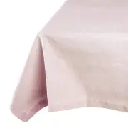 Chambray Tablecloth Rose 60 x 120 Rectangle/Oblong