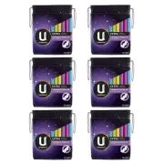 6 x U By Kotex Extra Max Protection Overnight Regular Pads With Wings 10 Pads