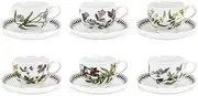 [Portmeirion] Botanic Garden - 7oz Teacup & Saucer (Traditional Shape) -
