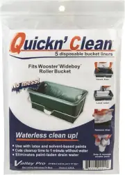 Quickn Clean Wideboy Bucket Liner, 5 Pack