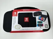 Nintendo Black Switch Deluxe Travel Case Ballistic Nylon For Switch New