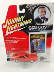 Johnny Lightning James Bond 71 Mustang Mach 1 Diamonds W Mini Poster Vtg 2001