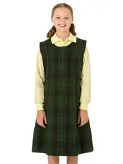 Green/Gold Check Tunic