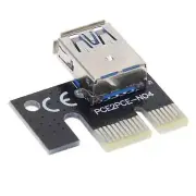 USB 3.0 PCIE 1X to16X Graphics Extension Cable Extended Line Mini Card Adapter g
