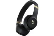 Beats Solo 4 Wireless On-Ear Headphones - Black & Gold Spatial Audio with