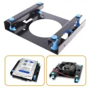 3.5" to 5.25" Internal Hard Disk Drive Mounting Tray Bracket Front Bay Mount Kit