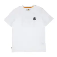 在飛比找ETMall東森購物網優惠-Timberland 男款白色背面印花有機棉短袖T恤A5VU