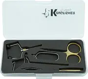 Kingfisher Fly Tying Intro Fly Tying Tool Kit Brass