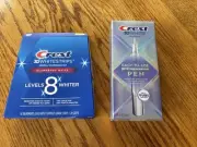 NEW Bundle Of Crest 3D Whitestrips And Crest 3D Whitening Pen