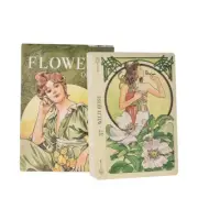 Flower Oracle Tarot Cards - 38-Card Divination Deck for Parties and Gatherings