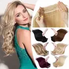 Secret Hidden Wire In 100% Human Remy Hair Extensions One Piece Full THICK Wefts
