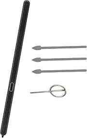Stylus Pen Fold Edition for Samsung Galaxy Z Fold6 5G Slim S Pen Galaxy Z Fold 6 S Pen/Galaxy Fold 6 Pen Stylus with Nibs +Card Needle(Black)
