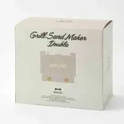 BRUNO BOE084-Greige Grill Sandwich Maker Double Bread NEW from JAPAN