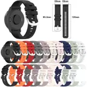 For Garmin Active 5/Forerunner 55 158 245 645 Sport Silicone Watch Band Strap