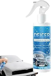 Windshield Deicer Spray - 250ml Windshield Glass Defroster and Deicer | Windshield Removal Defrosting Liquid, Windshield Ice Melt Spray Agent