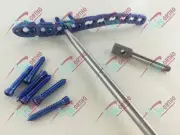 Anterior Clavcle Locking "S" 6,8,10 Hole Plate & 3.5mm screw Titanium (58 Pc)