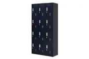 12-Door Locker for Office Gym Shed School Home Storage - Padlock-operated