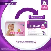 Tedibar Moisturaising Baby Bathing Bar Soap - 75 gm Free Shipping