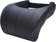 Muzhen Store 1PCS Auto Car Neck Pillow Memory Foam Pillows Neck Rest Seat Headrest Cushion Pad (Color : Black)