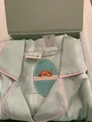 BNWT PETER ALEXANDER TEEN GIRLS MINT SATIN SHORTIE PYJAMA SET SIZE 14