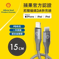 在飛比找PChome24h購物優惠-【SHELL 殼牌】USB-C to Lightning 反