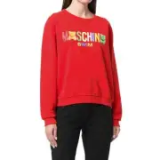 SS19 Moschino Swim Jeremy Scott Swim Jelly Gummy Teddy Bear Red Sweatshirt Candy