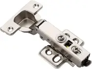 2-Pack Frameless Soft-Closing Cabinet Hinges, Concealed European Style, 2D Adjus