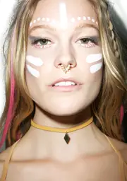 [Vanessa Mooney] The Golden Diamond Leather Choker
