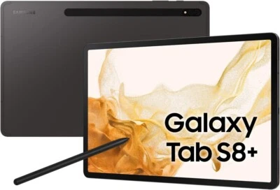 Samsung Galaxy Tab S8+ SM-X800 256GB, Wi-Fi, 12.4 in - Graphite (AU Stock)