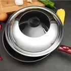 Cast Iron Skillet Lid Skillet Cover Stainless Steel Pan Lid Frying Pan Lid
