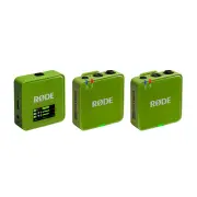 Rode Wireless GO III - Green Dual Channel Compact Wireless Microphone System (2.4 GHz)